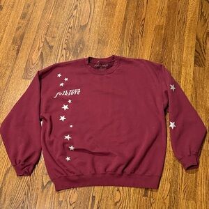 Taylor Swift Stars Around Scars Folklore Crewneck
